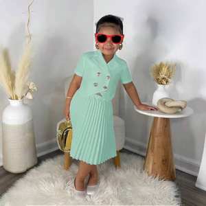 Conjunto <span class=keywords><strong>de</strong></span> Moda Femenina Transfronterizo Nuevo 2025 <span class=keywords><strong>para</strong></span> Europa y América, Chaqueta <span class=keywords><strong>de</strong></span> Dos Piezas + Vestido Corto <span class=keywords><strong>de</strong></span> Mezclilla con Mangas Cortas y Estampado <span class=keywords><strong>de</strong></span> Mariposas - Product Image 6