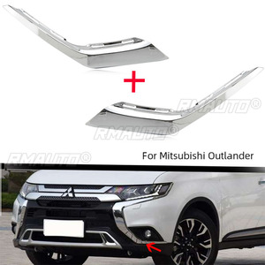 Moldura Cromada para Parachoques Delantero, Inferior, Media y Superior, Izquierda y Derecha, con Luz Antiniebla para Mitsubishi Outlander Sport RVR ASX 2016-2020 - Product Image 5