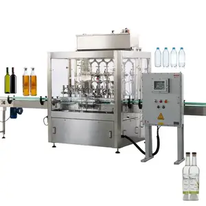 Neues Design automatische magnetische Pumpe-Flüssigkeitsabfüllmaschine Verschluss-Produktionslinie Lotions-Abfülllinie