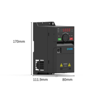 Variador de Frecuencia EC100 Trifásico 220V 0.75kW, Inversor de Frecuencia CA, VSD, VFD