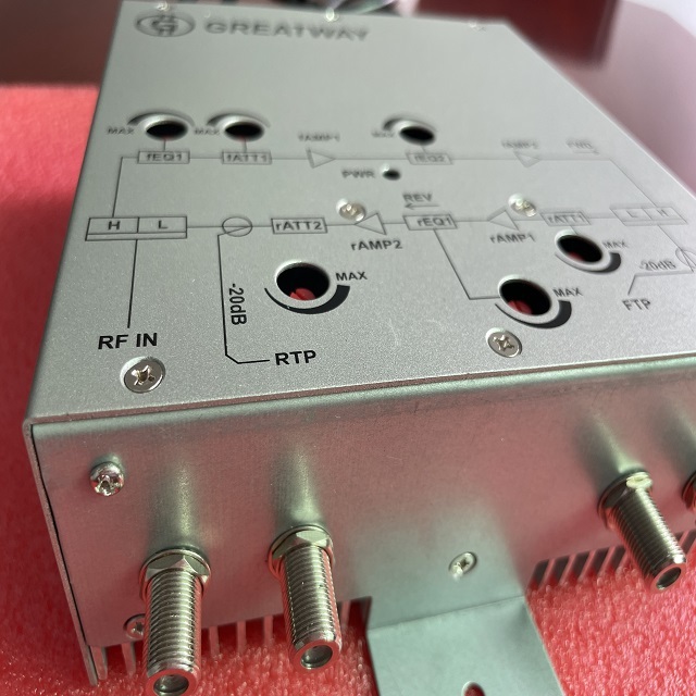 Indoor CATV RF Amplifier EDFA Fiber Optic Equipment for Cable TV & Broadcasting Network in Multiple Dwelling Units