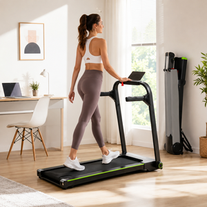 <span class=keywords><strong>Caminadora</strong></span> Plegable Automática K-FIT GSTB-4500, 14 km/h, Motor de 2.5 HP, Plataforma Ancha, Sensor de Ritmo Cardíaco, Pantalla LED Fitshow, para Ejercicio en Casa - Product Image 6
