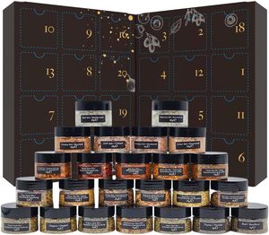 <span class=keywords><strong>Calendrier</strong></span> <span class=keywords><strong>de</strong></span> l'Avent TILZ COLLECTION Herbes et Épices – 24 mini-pots d'épices – Cadeau pour Chefs et Adultes - Product Image 3