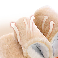 Semelles intérieures confortables en PU et peluche YDHN, épaisses, chaudes, douces, sensation nuage, absorption des chocs, coussinets de sport unisexes