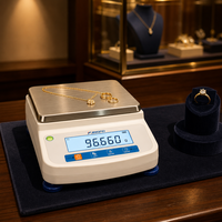 Conçu pour les bijoux et l'or, pesage de précision au niveau du carat