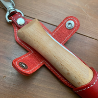 Étui pour couteau Opinel en cuir PU, housse pour couteaux de pique-nique, organiseur de couteaux portable avec boucle de suspension