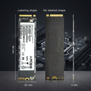 Xriss ฮาร์ดไดรฟ์ภายใน NVMe M.2 SSD 256GB NVMe PCle 3.0 SSD M.2 2280 NVMe - Product Image 2