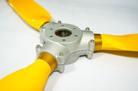 RAYI super forte 68 pouces grande hélice en fibre de carbone 3 pales hélice d'aviation à pas réglable pour moteur Rotax 912/914