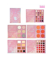 Palette de fards à paupières 69 couleurs, imperméable, mat, scintillant, illuminateur, blush, contour, maquillage tout-en-un, fard à paupières multichrome