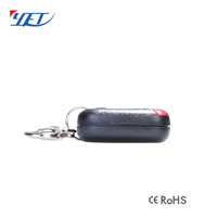 Télécommande étanche YET007 en plastique à code tournant, 2 boutons, 433 MHz, pour porte de garage, volet roulant/porte battante