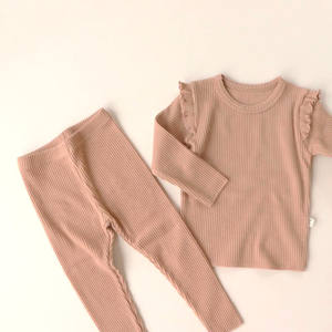 Conjunto de Ropa de Bebé de Manga Larga de Algodón 100% Informal para Primavera y Otoño - Product Image 3