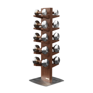 <span class=keywords><strong>PROIRON</strong></span> Regalos de Navidad Más Vendidos para Padre, Juego de <span class=keywords><strong>Mancuernas</strong></span> de Madera de Nogal de Lujo con Soporte Resistente, Decoración para el Hogar - Product Image 4