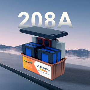 แบตเตอรี่ลิเธียม 12V 24V 100Ah 200Ah 280Ah รับประกัน 5 ปี สำหรับระบบพลังงานแสงอาทิตย์ - Product Image 1