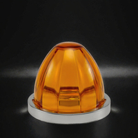 FARLUO HAVE DOT Éclairage LED stroboscopique bleu étanche 24V HY-07, neuf, type pastèque, feu de position latéral, feu champignon pour camion 1