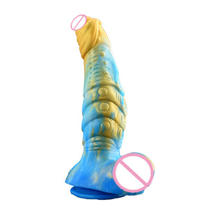 YOCY-consolador de fantasía extraño <span class=keywords><strong>para</strong></span> mujer, Juguetes sexuales, consoladores de alien, Juguetes sexuales, consolador monstruo gordo <span class=keywords><strong>para</strong></span> mujer, 26,5 cm, venta al por mayor - Product Image 1