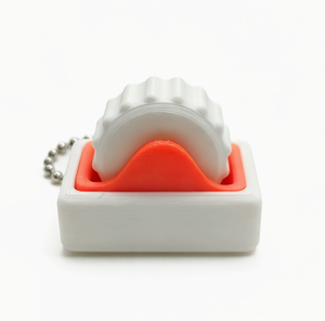 Set de Slime con Rodillo de Impresión 3D y Botón de Descompresión, Diseño Multicolor en Contraste, Portátil - Product Image 4