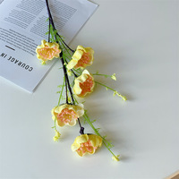 Fleur artificielle de pivoine en mousse gaufrée pour décoration de salon, table à manger, mariage et maison