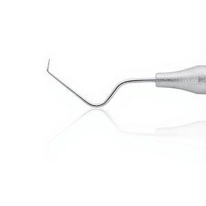 Spatule dentaire manuelle double extrémité en acier inoxydable, gratte-tartre, certifiée CE, outil de diagnostic chirurgical dentaire - Product Image 1