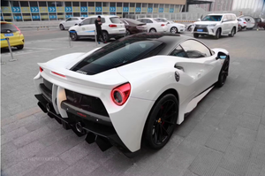 Spoiler Delantero y Trasero de Fibra de Carbono Estilo Misha de Alta Calidad Directo de Fábrica para <span class=keywords><strong>Ferrari</strong></span> <span class=keywords><strong>488</strong></span> - Product Image 6