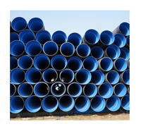 Tuyau de drainage en plastique ondulé HDPE à double paroi de haute qualité, intérieur lisse, 8 à 10 pouces