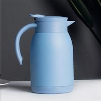 Carafe à café thermique à double paroi avec logo personnalisé bouilloire thermique de thé cafetière sous vide en acier inoxydable