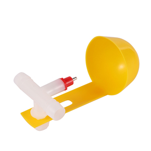 500 Pezzi/Lotto Abbeveratoio Automatico a Nipple Giallo per Polli, Quaglie, <span class=keywords><strong>Tacchini</strong></span> - Tazza a Fontana per Gabbie da Allevamento, Abbeveratoio Sospeso per Polli - Product Image 6
