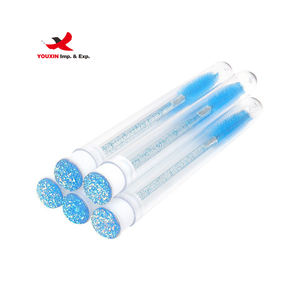 Tubes applicateurs de cils en plastique avec logo, double diamant en cristal, pour tests de cils, vente en gros à bas prix pour achats mixtes - Product Image 6