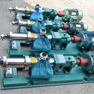 Bomba de Transporte de Acero Inoxidable de Grado Alimenticio, Bomba de Cavidad Progresiva, Bomba de Tornillo para Transferencia de Salsas de Alta Viscosidad - Product Image 2