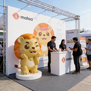 Scultura di Leone in Vetroresina Personalizzata, Arte Animale in FRP per Decorazione Commerciale e Alberghiera - Product Image 5