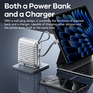 Banco de Energía RPP-75 de 35W PD con Adaptador de 15000 mAh y 2 Cables de Carga Rápida, Compatible con Laptops - Product Image 4