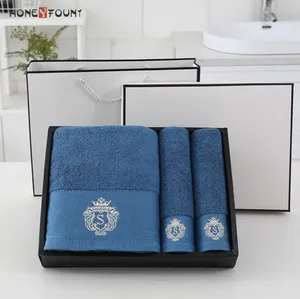 Asciugamano da bagno in morbido cotone 100% di alta qualità personalizzato di vendita calda asciugamano da bagno per il viso dell'hotel di lusso