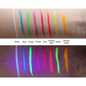 Eyeliner colorati liquidi UV Eyeliner impermeabile trucco Neon cosmetico per donne e ragazze - Product Image 3