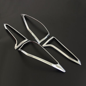 Protector de Luz Trasera Cromado ABS para <span class=keywords><strong>Toyota</strong></span> Fortuner, Accesorios, Cubierta de Luz Trasera, Moldura 2015 2017 <span class=keywords><strong>2022</strong></span> <span class=keywords><strong>SW4</strong></span> - Product Image 6