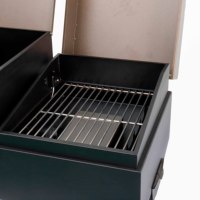 Barbecues à granulés de bois en acier inoxydable pour l'extérieur : grande surface de cuisson, avec contrôle avancé de la température, trémie à granulés de bois
