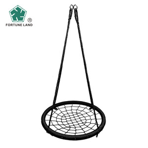 Cesta de Columpio para Exteriores Fortune Land, Asiento Cuadrado de Plástico para Parques Infantiles Públicos, Niños de 3 Años, Unisex - Product Image 4