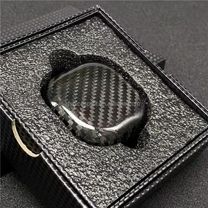 2022 gran oferta de funda de fibra de carbono de alta calidad para Galaxy Buds <span class=keywords><strong>2</strong></span> <span class=keywords><strong>Pro</strong></span> funda negra/gris Color brillante - Product Image 1