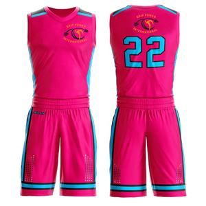 Qualité professionnelle sur mesure 100% Polyester sublimé sans manches antibactérien séchage rapide basket-ball uniforme ensemble respirant - Product Image 1