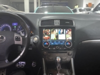 Reproductor Multimedia Estéreo para Auto Android 16 de Alta Calidad con Qualcomm de 8 Núcleos y Pantalla Táctil de 10.1 Pulgadas para Lexus IS 2006-2012