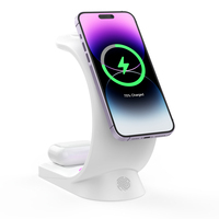 Station de charge sans fil pliable pour plusieurs appareils pour Smartphone et montre Chargeur rapide standard pour iPhone Samsung