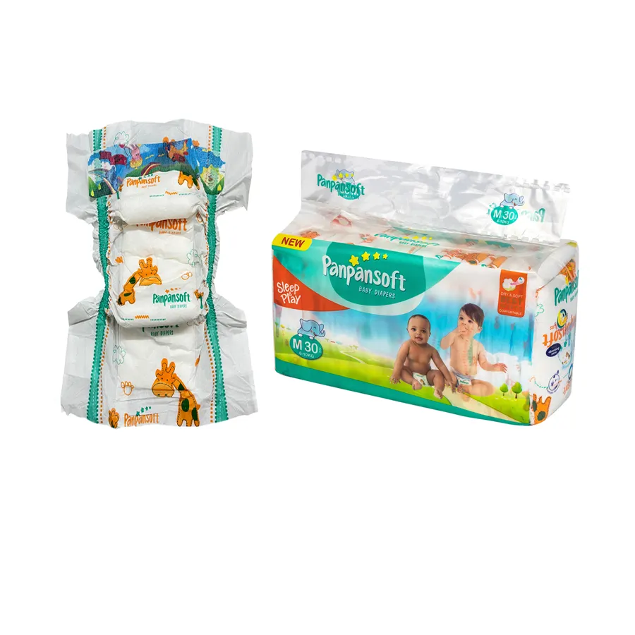 FREE SAMPLE Wholesale baby diaper Attractive Design Leak Guard Cheap Newborn Baby Diapers