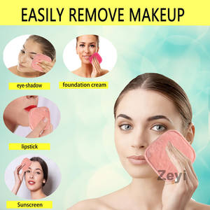 Panni Struccanti Personalizzati con Logo per il Viso - Dischetti Struccanti Riutilizzabili in Morbida Microfibra, Asciugamani per la Pulizia del Viso - Product Image 6