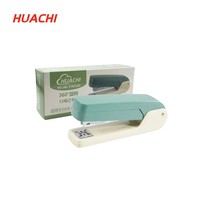 Agrafeuse manuelle rotative à 360 degrés HUACHI, agrafeuse de bureau en plastique, format d'agrafes 26/6, capacité 24/6-50 26/6-60, 155x66x36mm