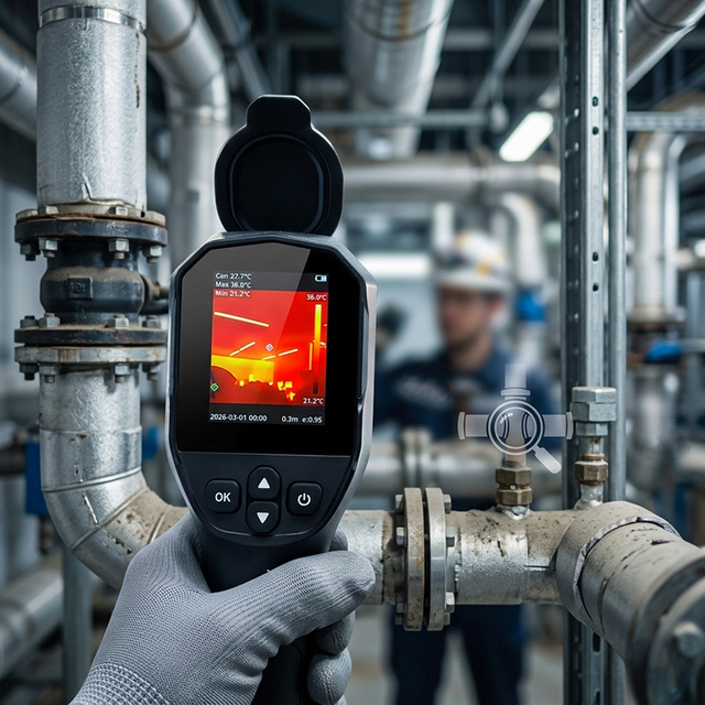 YXI96 Pro 8G Infrared Thermal Imager Circuit Industrial Testing Floor Heating Tube Testing Temperature Thermal Camera
