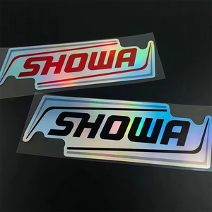 Autocollants réfléchissants pour <span class=keywords><strong>casque</strong></span> de moto, 2 pièces, pour Yamaha Honda <span class=keywords><strong>Suzuki</strong></span> Ktm Kawasaki Benelli BMW KTM - Product Image 5