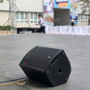 Haut-parleur coaxial actif 10 pouces en contreplaqué, 500W, réponse en fréquence 60Hz-20kHz, transducteur haute fréquence 1,75 pouces pour scène et théâtre - Product Image 5