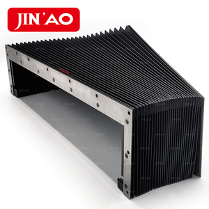 伸缩式柔性数控直线导轨手风琴波纹管盖车床保护机防护罩 - Product Image 1