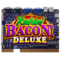 HET Rakin Bacon Deluxe Skill Game Board Preview Spin Reel Feature Coin Operated PCB Game Board for Arcade Game Amusement Machine