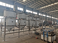 Machine de raffinage d'huile de cuisson brute efficace de 1, 2 et 5 tonnes / Machine de raffinage d'huile de canola / Machine de raffinage d'huile de palme CPO