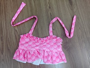 Costume da bagno bambino 3 pz Costume da bagno per ragazze sirenetta regali Bikini Set coda di sirena per il nuoto - Product Image 3