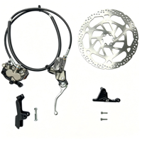 SRJ Surron LBX Segway X260 Talaria 3X/MX3-5 Vorderes Doppelkolben-Hydraulikbremsen-Kit CNC 7075 Aluminium Eloxiert Professionell